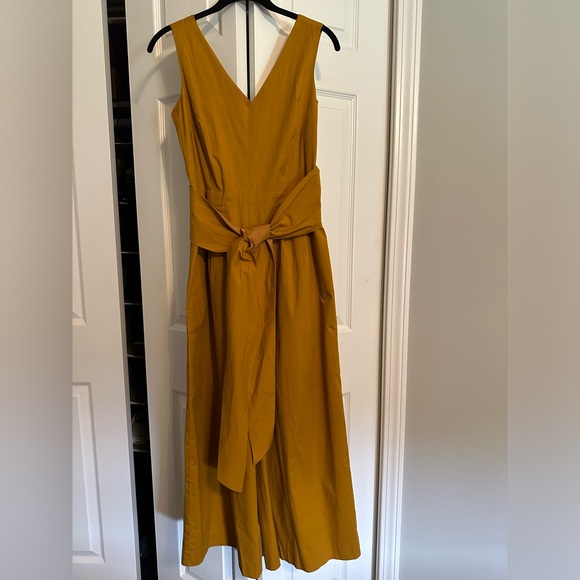 MINT Condition *Rare* J Crew Wrap Jumpsuit, 4, Gold/Mustard - Picture 6 of 10
